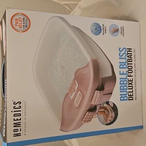 HoMedics Bubble Bliss Deluxe Footbath